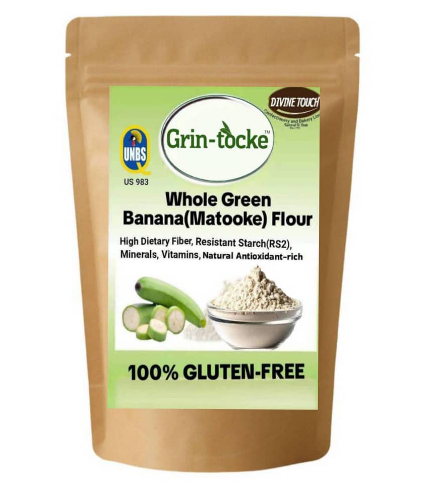 Whole Green Banana (Matooke) Flour